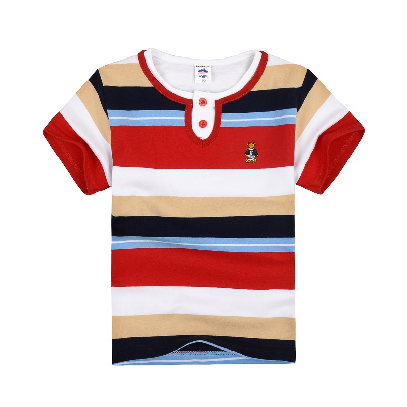 Boys polo shirt 3-12T brand children's long-sleeved High quality shirt warm cotton T-shirt