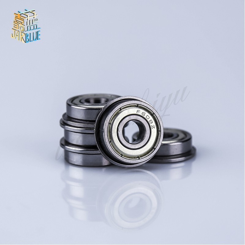 10pcs/Lot MF63ZZ , MF74ZZ , MF83ZZ , MF84ZZ , MF85ZZ Flange Bearing Thin Wall Deep Groove Ball Radial Ball Bearing Brand New