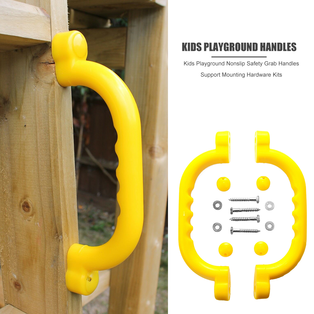 Kids Playground Nonslip Safety Grab Handles Climbing Frame Toy Mounting Hardware Educational Learning Study Toy Gifts