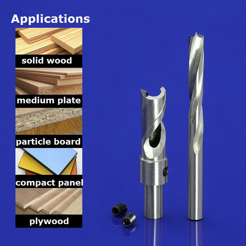 1pc 10mm SHK A series high speed steel CNC broach hole tools bore hole bits HSS step drill salad drill woodworking drills