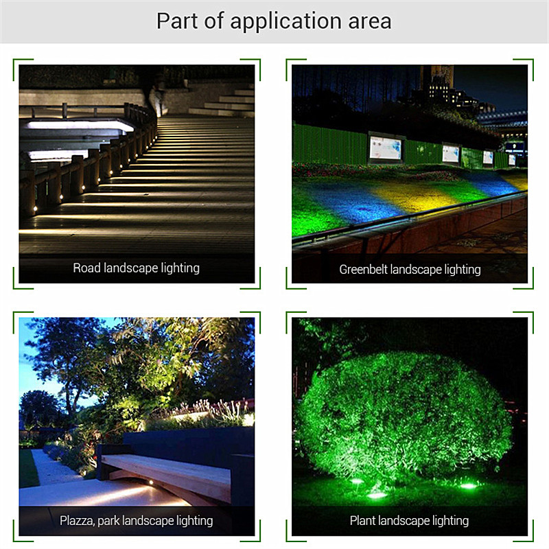 Milight FUTC04 6W RGB+CCT Smart LED Garden Light Miboxer 15W 25W Lamp AC 100v~240V For Outdoor Green space/Park/Road Decoration