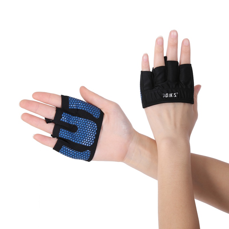 Gym Gloves Anti-slip Silicone High Strength Training Gloves Men & Women Gym Gloves Body Building Exercise Sports Fitness Gloves