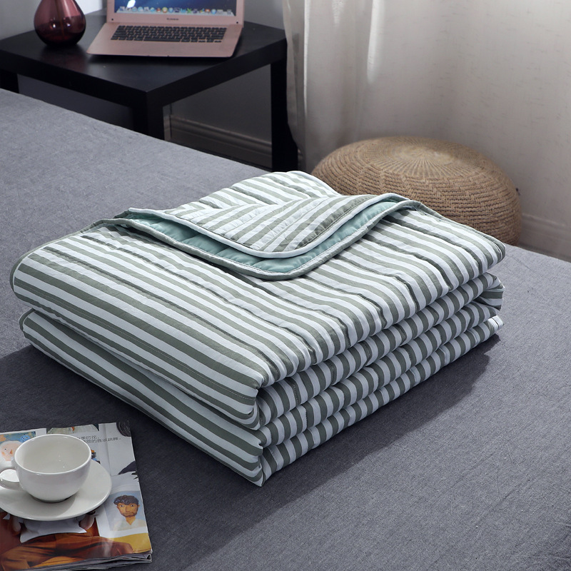 The new washed cotton summer cool quilt air-conditioned Thin Blankets for Beds Office Sofa Air Conditioning Throw Blanket