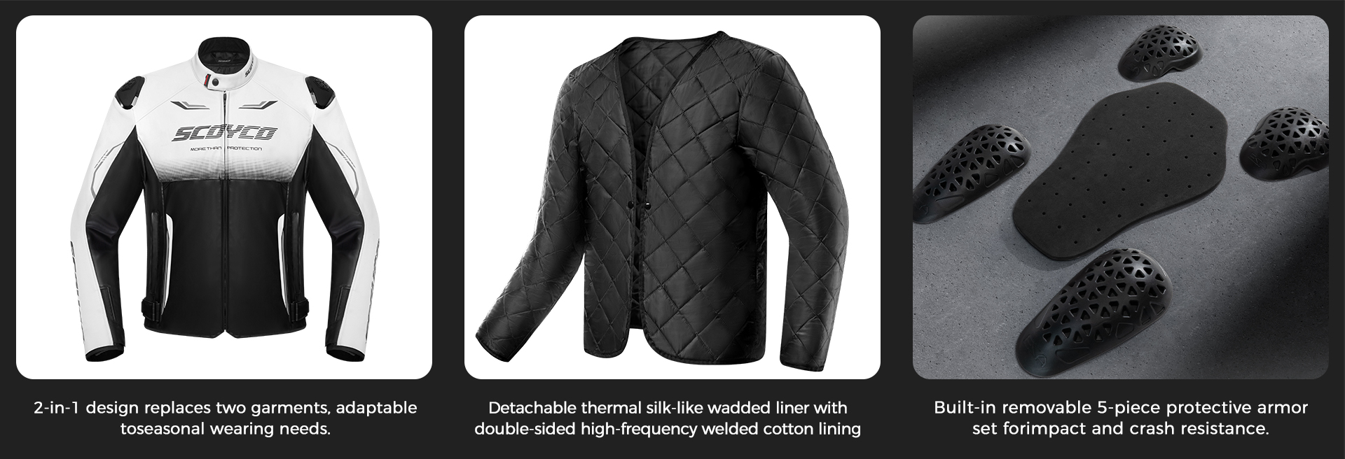 armored motorcycle jacket