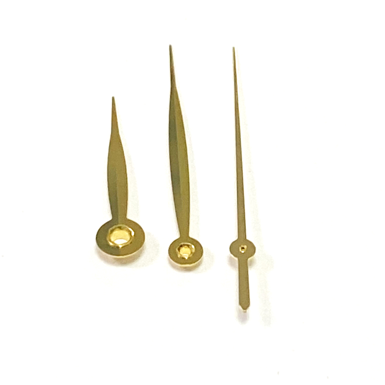 gold facet watch hands