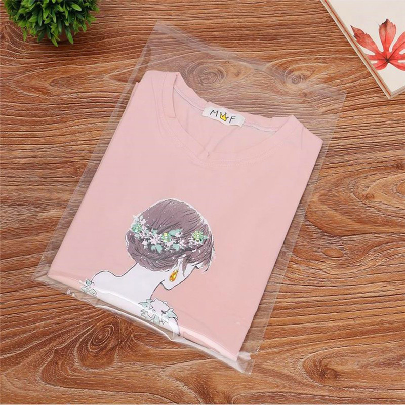 Durable 100PC Self-adhesive Clear Cellophane Bag Self Sealing Small Plastic Bags for Candy Packing Cookie Packaging Bag Pouch