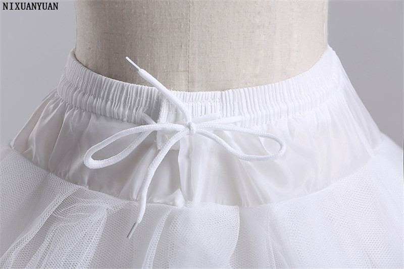 Hot Novia Enaguas Underskirt Wedding Slip Wedding Accessories Chemise 3 three Hoops For A Line Wedding Dress Petticoat Crinoline