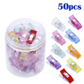 50PCS New Multifunction Garment Clips Kit Craft Quilting Sewing Knitting Crochet Stitch Tools Folder Accessories