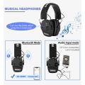 Electronic Bluetooth Shooting Ear Protection Sound Amplification Noise Reduction Ear Muff Professional for Hunting Ear Defender