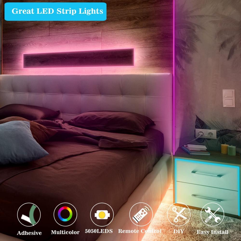LED Strip Lights for Bedroom 36ft LED Lights
