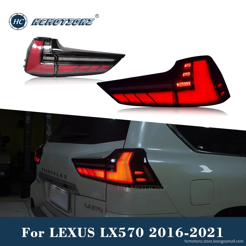 HCMOTIONZ Lexus 2016-2021 LX570 Full LED Taillights