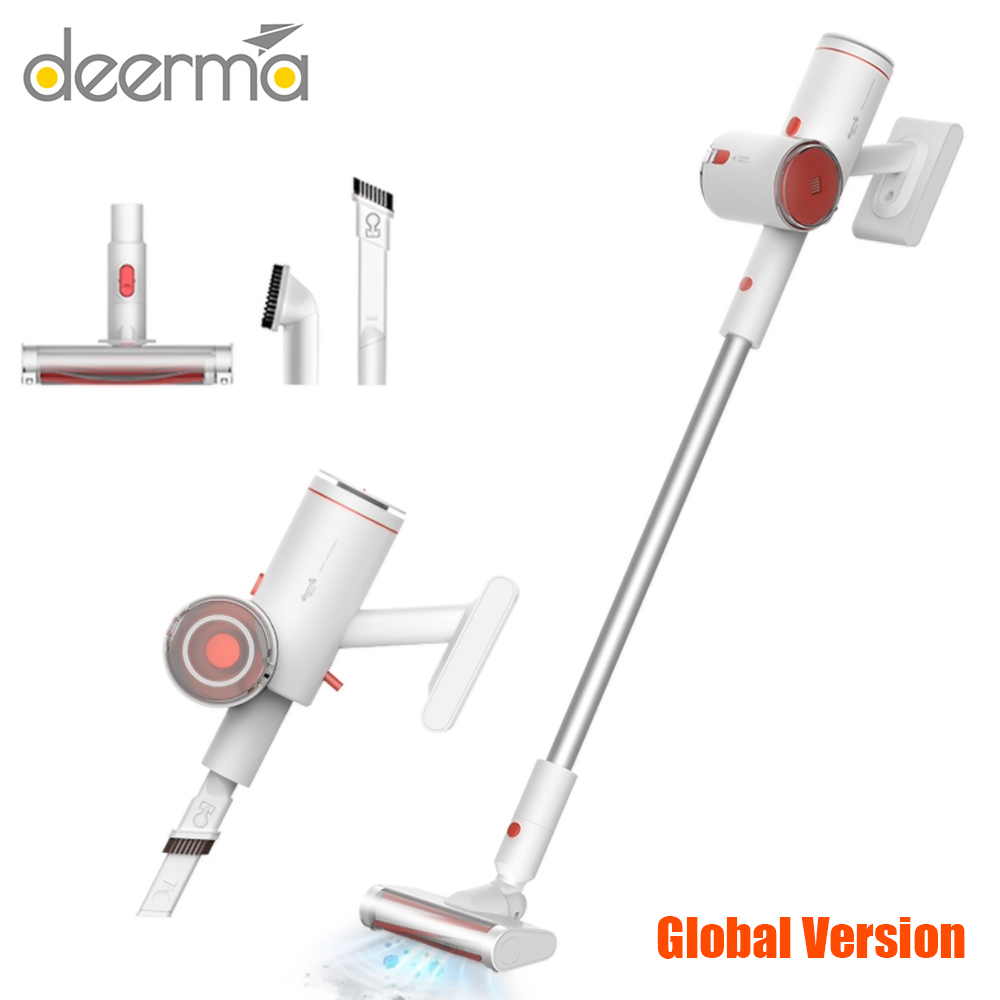 Global Version Deerma Handheld Vacuum Cleaner Wireless Dust Remover VC25 Household Sanitary Tool 2500r/min Strong Suction