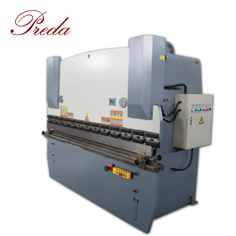 63t 3200mm sheet bending machine hydraulic metal folding machine from Preda