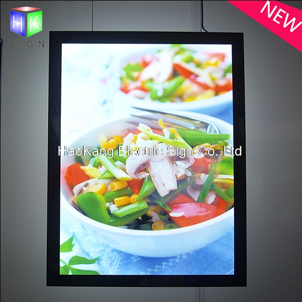 A3 Restaurant LED Menu Advertising Backlit Light Box Display