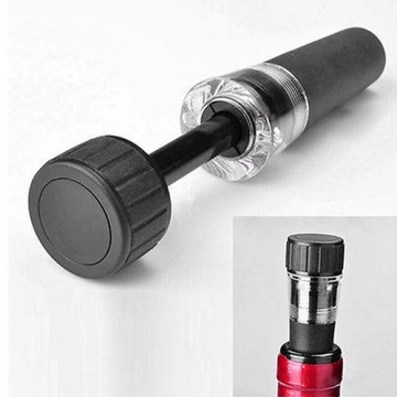 1x Kitchen&Bar Tools Wine Stoppers Acrylic Silica Gel Vacuum Sealed Preservation Red Wine Wine Lid Bottle Stoppers Cap Closures