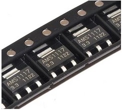 The original 100pcs AMS1117-3.3V AMS1117 1117 3.3V 1A Voltage Regulator LDO SOT-223