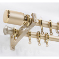 Luxurious Roman rods mute Europe curtain rods single and double rod curtain rods curtains track accessories