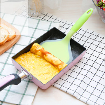 Silicone Kitchenware Cooking Utensils Spatula Beef Meat Egg Kitchen Scraper Wide Pizza Shovel Non-stick Cooking Tool