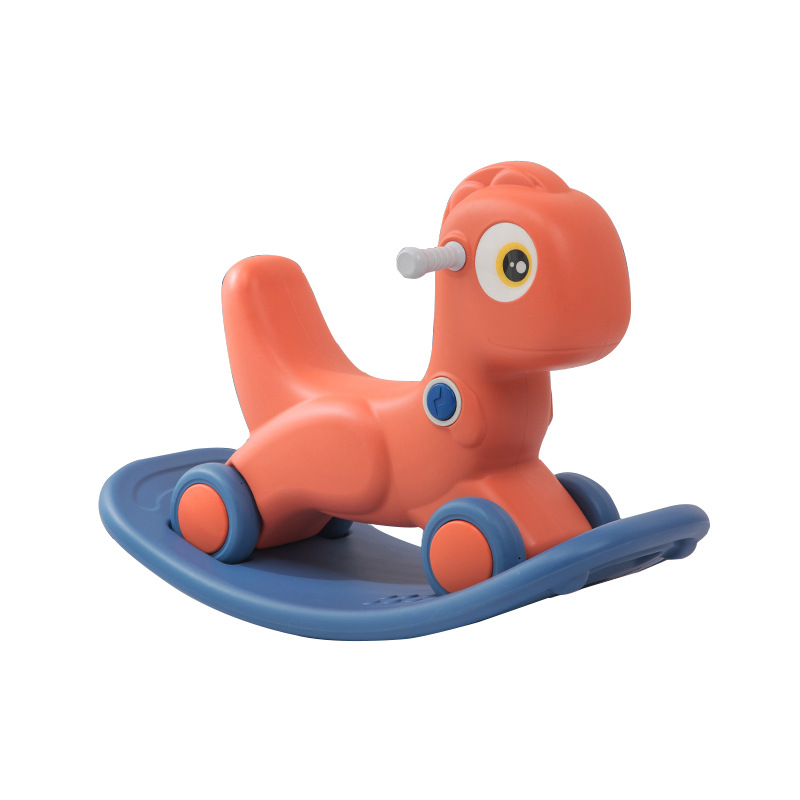 Infant Shining Kids Animal 2in1 Rocking Horses Baby Toy Horse 1-6 Years Balance Multi-functional Kids Indoor Toys Gift