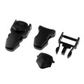 2 Pieces Strong Plastic Scuba Diving Swim Fin Flippers Strap Buckles Replacement Parts for Scuba Diving Snorkeling Swimming