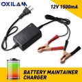 Car Charger 12V Portable Volt Automatic Car Battery Float Trickle Charger Car Maintainer Boat Direct AC Charge Motorcycle RV