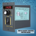 AC 220V 50Hz Motor Speed Controller 400W Digital Adjustable Stepless Plc Motor Speed Controller 0-1450rpm Speed Regulator