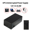 12V 1A 44.4W UPS Uninterrupted Backup Power Supply Mini Battery For Camera Router Security Standby Power Supply 111 x 60 x 43mm
