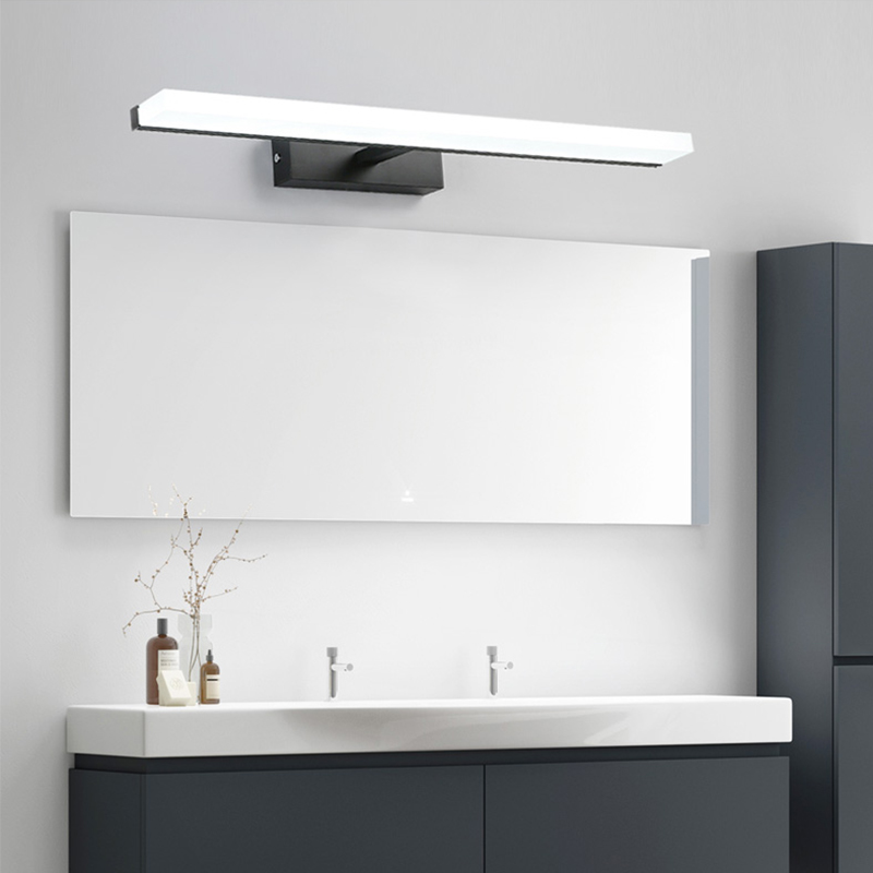 AC85-265V LED Modern Acrylic Wall Cosmetic Vanity Waterproof Sconce Lamp 40cm 60cm 80cm L100cm Mirror Lights for Bathroom