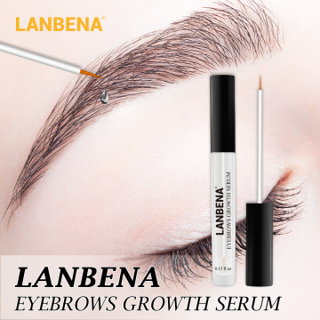 LANBENA Eyelash Growth Treatments Eyelash Fast Powerful Hair Growth Make Up Eyebrow Growth Serum Longer Fuller Thicker Nourishes