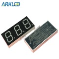 0.8 inch three digits led display YG color