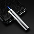 Portable Torch Lighter Refill Butane Grinding Wheel Metal Turbo Gas Pipe Jet Flame Windproof Esqueiros Cool Lighters Encendedor
