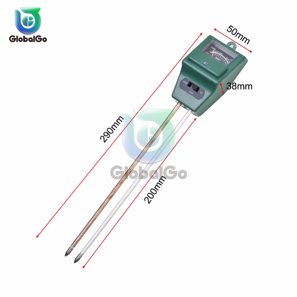 Digital Tester 3 in1 Soil Moisture Sunlight PH Meter Tester for Plants Flowers Acidity Moisture Measurement Garden Tool