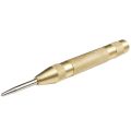 1pc Golden HSS Automatic Center Punch Dot Punch Drill Bit Tools Positioner Pin Punch Spring Loaded Marking Drilling Bits Tool