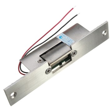 Stainless Door 12V DC Fail Safe NO Narrow-type Door Electric Strike Lock For Access Control Power Locks Security Safely