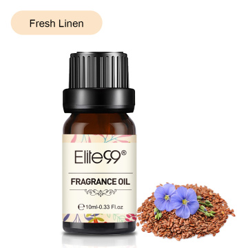 Elite99 10ml Fresh Linen Fragrance Oil Flower Fruit Essential Oil For Aromatherapy Diffusers Lemon Lime Vanilla Lily Coconut Oil