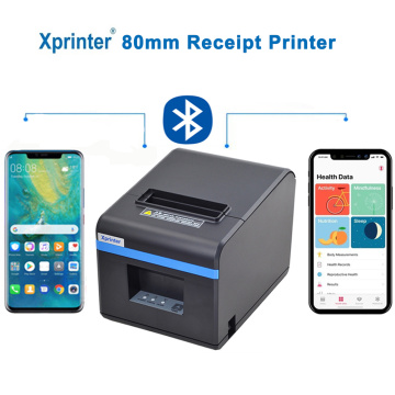 Xprinter 80mm thermal Receipt printer Bluetooth/USB Port kitchen POS Printer with Auto Cutter For Anroid iOS Phone