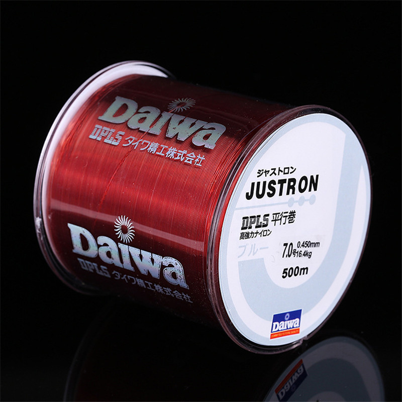 Nylon Fishing Line 500M Japanese Durable Fluorocarbon Sea Fishing Line 0.4-8.0 Super Strong Monofilament Thread Bulk Spool