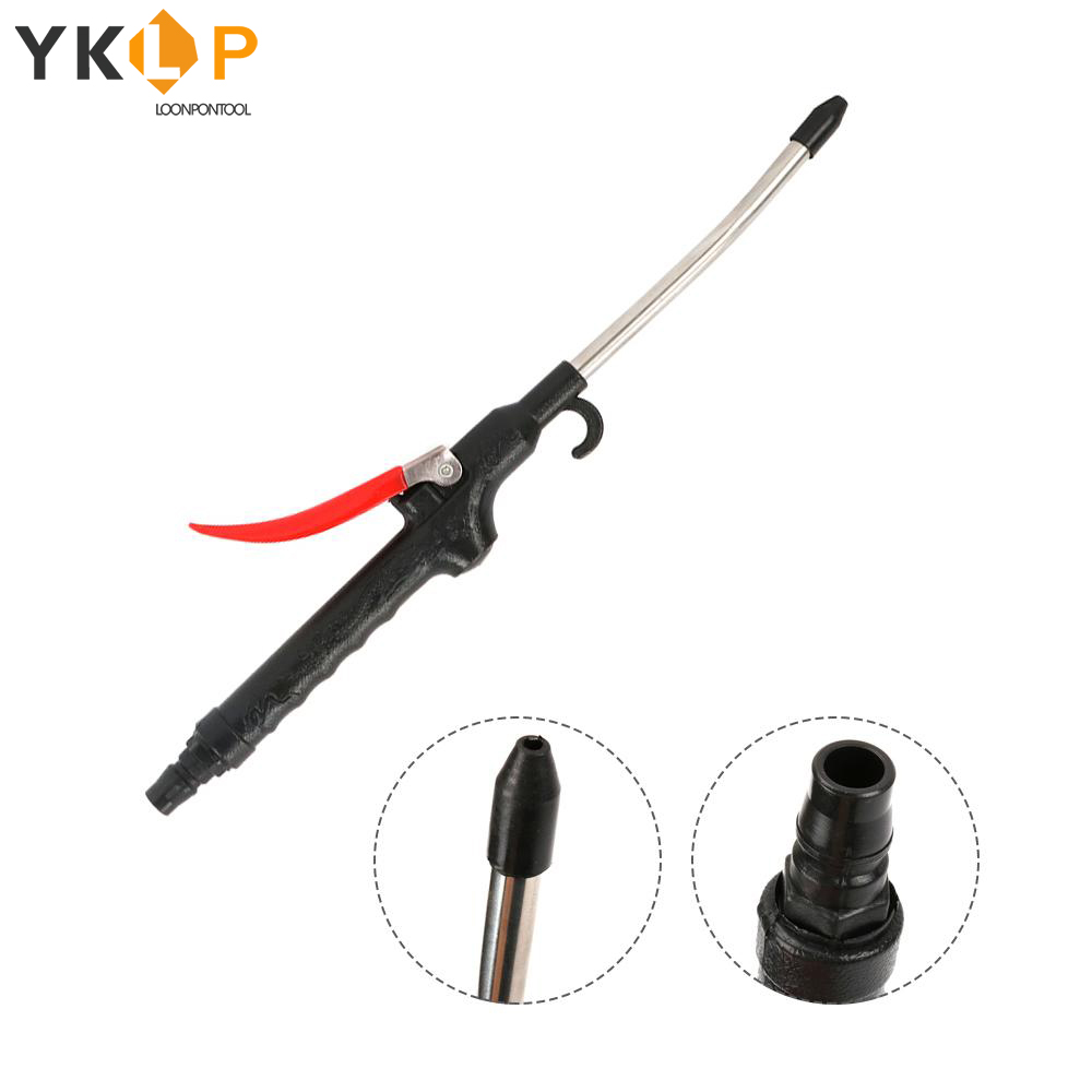Air Blow Gun 315mm with Rubber Trigger Handle Duster Blower Air Dust Gun for Cleaning Car Pneumatic Tool