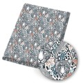 IBOWS Polyester Cotton Fabric Wild Animal Pattern Theme Printed Cloth Fabric Dress Garment Bag Home Textile DIY 45*145cm 80g