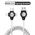 WHITE SPRING CABLE