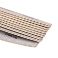 100pcs Wooden Sandpaper Nail File 100/180 Professional Manicure Buffer Grey Boat Pedicure Double-sided Wood Buffers Nail Supply