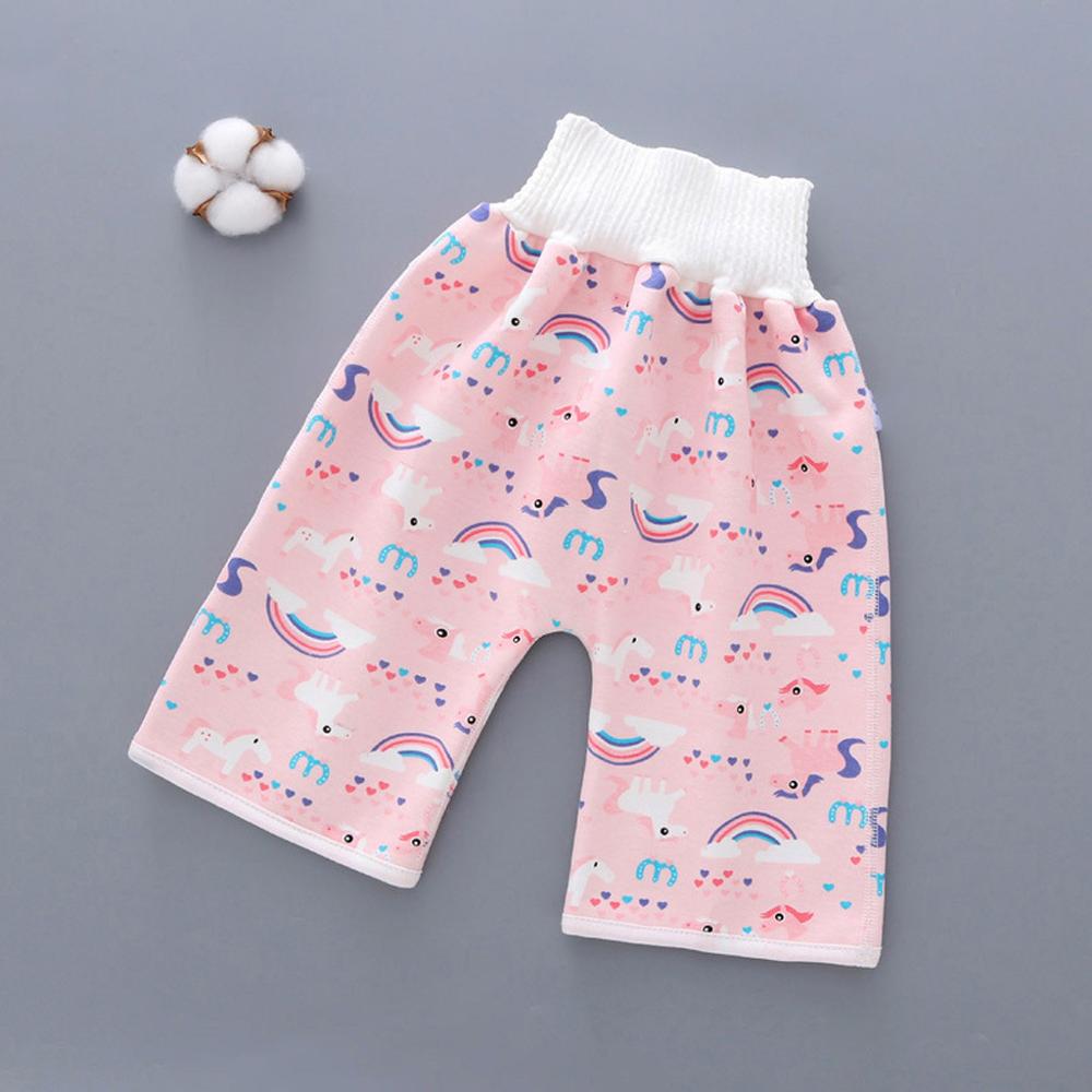 Children Diaper Skirt Baby Pants Absorbent Shorts Prevent Skirt Moment Leakage Mat Cover Underwear Reusable Diapers pants