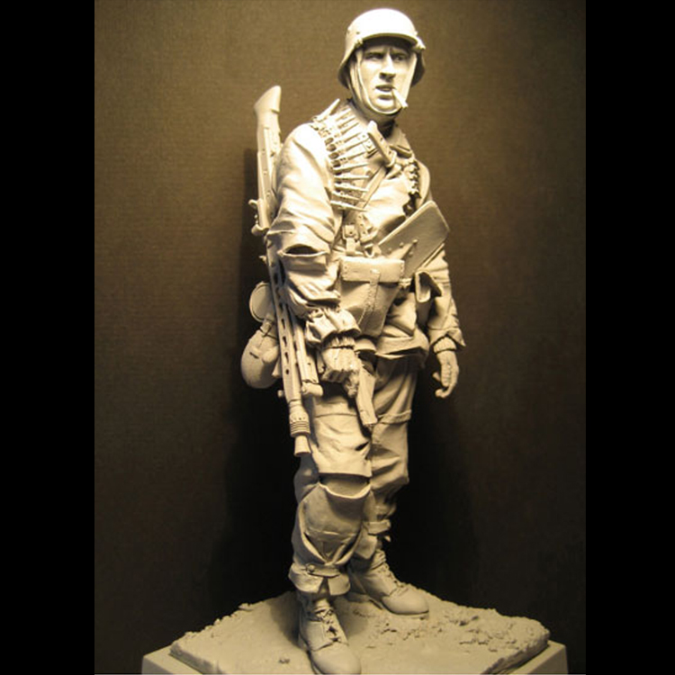 1/16 Kampgruppe Hanson 1944 Resin Figure Rank-and-file soldiers GK Military war theme WWII Uncoated No colour