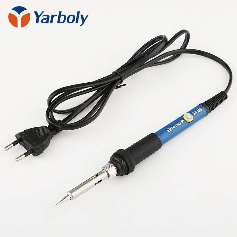 Yarboly 907 Temperature Adjustable Electric Soldering Iron Solder station Repair tools with 5pcs Tips Ceramic Heating Element