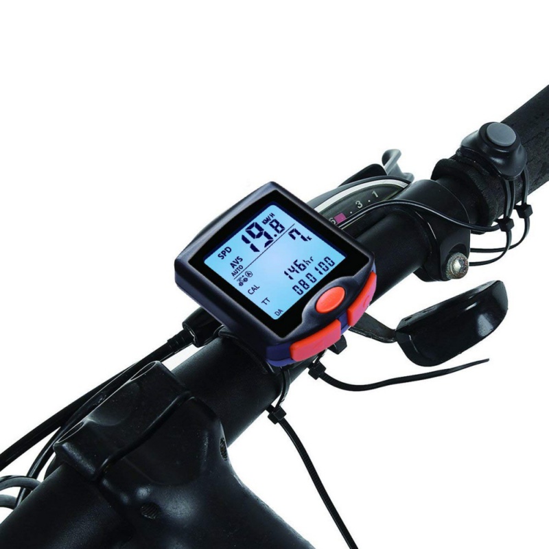 Bicycle Accessories Trainers Electronic Speedometer Four Screen Display With Luminous Road For Mountain Bike Cycling