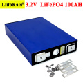 Liitokala 3.2V 100Ah Battery LiFePO4 Lithium phospha Large capacity DIY 12V 24V Electric car RV Solar Energy storage system