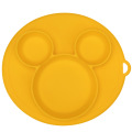 Baby Bowl Safe Silicone Plate BPA Free Solid Children Dishes Suction Toddle Training Tableware Cute Cartoon Kids Feeding Bowls