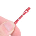 12Pcs/Lot Aluminum Alloy Darts Shafts 35mm Aluminum Stem Shafts 3 Colors Black+Blue+Red 2BA Thread Dart Replacement