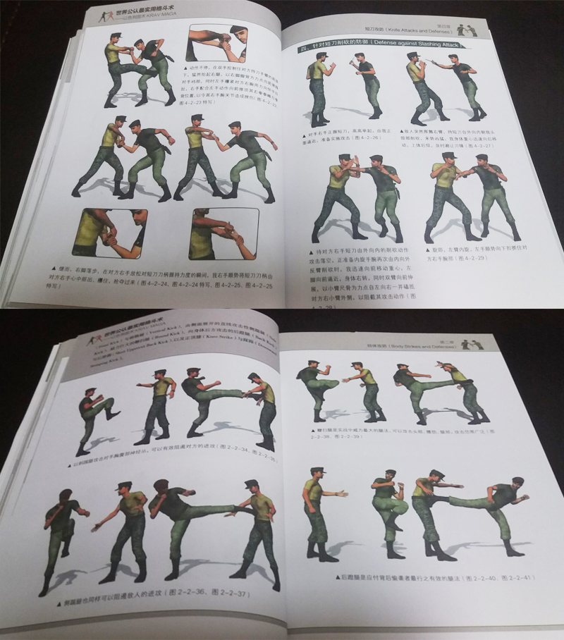 Recognized Worldwide as the Most Practical Combatives Book:Israel grappling Martial arts fighting techniques Self-defense book