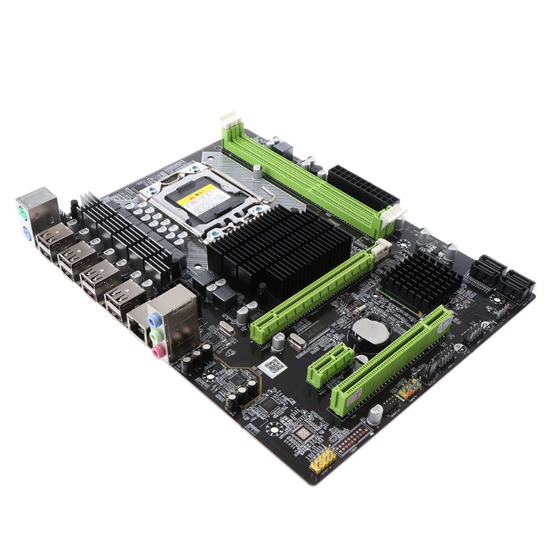 New X58 Motherboard LGA 1366 LGA1366 DDR3 Slot PC Desktop Mainboard Computer Motherboard for ECC ECC REG Server U4LD